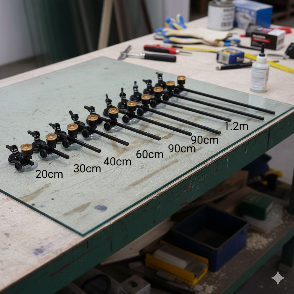 أداة قطع الزجاج الدائرية الاحترافية (بوصلة قطع زجاج) (120)santim